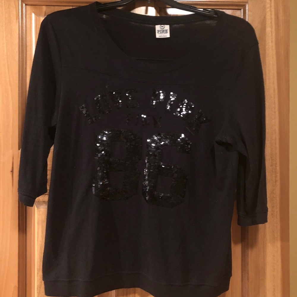 PINK t shirt with bling